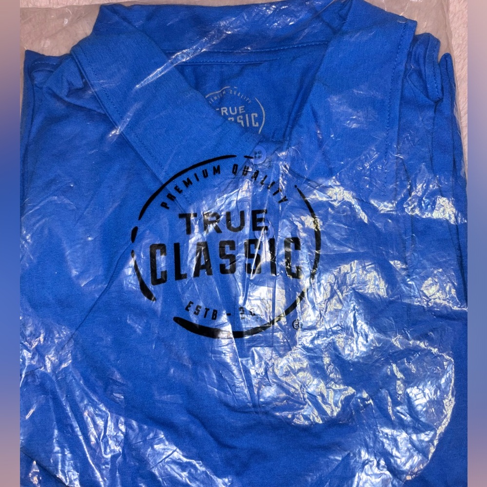 Vibrant Blue Polo Shirt